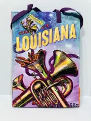Trader Joes State bag Louisiana Reusable Grocery Bag NEW