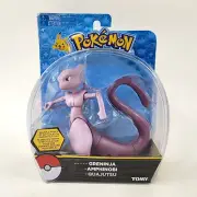 TOMY Pokemon MEWTWO Articulating Battle Action Figure 2016 RARE CARD ERROR NEW