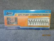 Cummins Pro 20pc Stubby SAE Metric Stubby Combination Wrench Set 5503 New