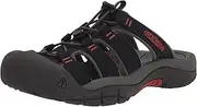 [KEEN] Men's Newport Closed Toe Slip on Slide Sandals, Sky Captain/Bombay Brown, 13