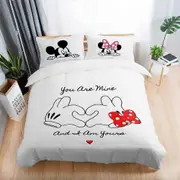 v5478 Bed Sheets Cartoon Mickey Bedding Set 3PC Duvet Cover Pillowcase Kids Gift Bed Sheets IU5478