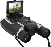 12x32 Binoculars with Camera, 12X Optical Zoom 8X Digital Zoom Digital Binoculars with 2.4 Inch Color Display 2.5K 48MP Video Photo Recorder for Bird Watching Huntings