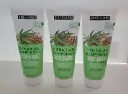 3 NEW Freeman Canadian Hemp Seed Oil Absorbing Clay Mask 6 Fl Oz Each