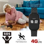 MediTrackGPS® MT52 SOS 4GX Smart Watch for Seniors, Fall Detection, GPS Tracking