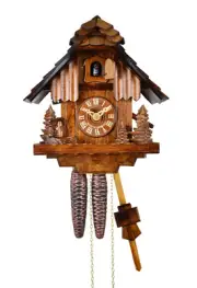 cuckoo clock black forest 1 day mechanical original made in Germany