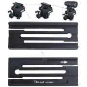 Clamp Adapter for Arca-Swiss Fit Quick Release Plate to Manfrotto Gitzo 3D Head