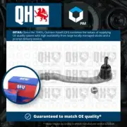 Tie / Track Rod End fits PEUGEOT 508 Mk1 2.2D Right 10 to 18 4HL(DW12C) Joint QH