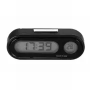 Mini LCD Digital Car Dashboard Electronic Clock Thermometer With LED Backlight