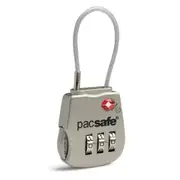 Pacsafe - Prosafe 800 Combination Cable Padlock - Silver