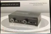 2 Channel Speaker Selector/ New In Box Monoprice