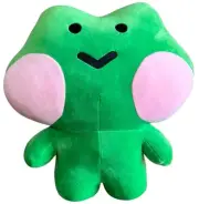 NEW BIG 14” Inch Soft LINE FRIENDS Minini Leonard Frog Plush Doll Round 1 Toy