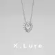 【X.LURE】14K 水滴線條鑽石墜子 後穿孔 無墜頭 項鍊 鑽墜 真金 真鑽 K金 輕珠寶
