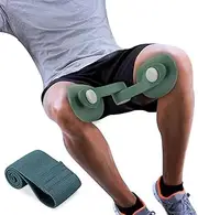 Adductor Muscle Training, Pelvic Floor Muscles, Training Beautiful Butt Band, Japanese Instruction Manual Included, Hip Trainer, Multi-functional Exercise Clip, Anti-Slip, Easy and Convenient, Thigh
