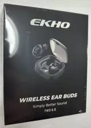 EKHO WIRELESS EAR BUDS SIMPLY BETTER SOUND TWS 5.0