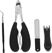 Ipetboom Nail Tools Kit 4pcs Nail Clippers Cuticle Nippers Professional Manicure Tool Set
