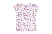 Peppa Pig Girls All-Over Print T-Shirt (White) - UTNS7521