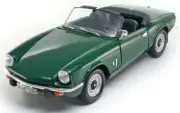 1:18 Chrono Triumph Spitfire '70 Convertible green, white, or black MIB HTF
