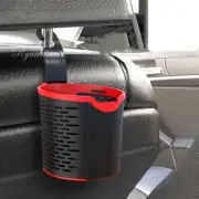 Mini Vehicle Auto Car Garbage Dust Case Holder Box Bin Trash Rubbish Can Black