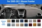 Dashboard Dash Mat Cover for 2005-2011 Nissan Frontier (Plush Velour)