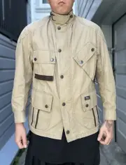 Barbour Dues Ex Machina Geelong Casual Jacket Coat Tan XL Brand New W Tags
