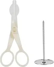 Piping Flower Scissors Nail Icing Cake Decorating DIY Cupcake Pastry Baking Tool High Quality Food Grade Plastic Stainless Steel Lightweight Easy Clean for Cake Decorating Pastry