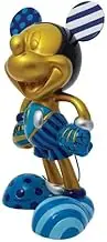 Disney By Britto Numbered Limited Edition Metallic Mickey Mouse Figurine, 30 cm, Gold/Black