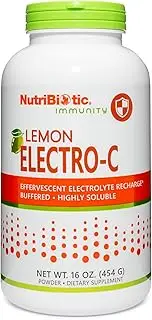 NutriBiotic Buffered Electro-C Lemon Flavour 454 grams