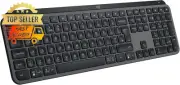 Logitech MX Keys S Wireless Keyboard Backlit Bluetooth USB-C - Graphite