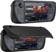 Procase Upgraded Flip Case for Steam Deck/Steam Deck OLED with Front Cover 2023,