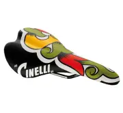 Cinelli Crest Araldo Multi Color Bicycle Saddle Road Track Fixed Gear Bike