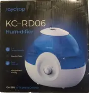 RAYDROP - Humidifier - KC-RD06 - 2.2L Large Capacity - Auto Shut-off. New