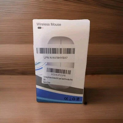 Guiheng Portable Wireless Mouse, Pink 2.4GHz + Bluetooth ,Optical USB Mouse
