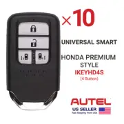 10X Autel iKey Universal Smart Key For Honda Premium Style 4 Button IKEYHD4S