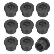 12 Pcs Cable Cord Grommet, 1/2 Inch Desk Grommet Flexible Rubber Grommets
