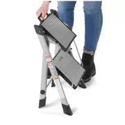 Polder Step Ladder Folding Portable 2 Steps Non-Slip Lightweight Easy Close