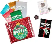 POP IT! Pets Holiday Limited Edition - Christmas Mystery Bag - 5 New Pets in Each Bag - Mini Pop It! Collectables - Festive Holiday Spirit Story - Stocking Stuffer Collectible Pouch
