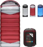 ETGLCOZY 0 Degree Winter Sleeping Bags for Adults, Cold Weather Portable Ligh...