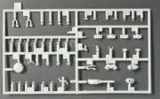 DRAGON 1/35 Scale Kingtiger Ardennes - Parts Tree B from Kit No. 6232