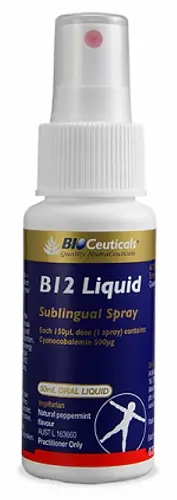 BioCeuticals B12 Liquid 50ml Oral Spray