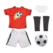 6pc Kruselings Outfit Soccer Set Fun Play Toy Clothes Costume For Dolls 3y+