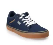 Vans Seldan Translucent Canvas Skate Shoes Dress Blue Gum White Men’s 13 $105