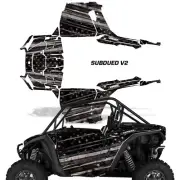 UTV Graphics Stickers Decals for Polaris RZR XP 1000 2DR 24-25 SUBDUED V2