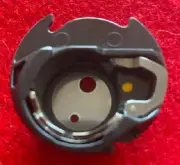 Yellow Dot Embroidery Bobbin Case for Janome MC15000, 12000, 9900, Elna EL900