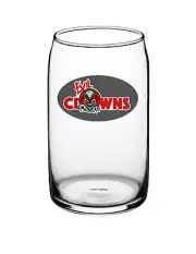 Halloween - Evil Clowns - 16 oz Beer Can Glass Seltzer Cocktail Barware Tea