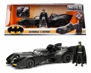 Jada Toys Batman (1989) - Batmobile 1:24 with Batman