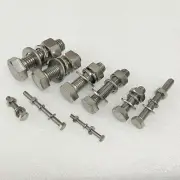 M4 M5 M6 M8 M10 M12 M14 M16 M18 SUS304 Plain Hex head Screws Bolts Nut Washers
