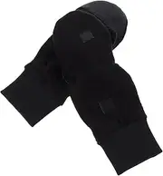 [Ipetboom] Touch Screen Thermal Gloves Half-finger Men's Winter Windproof Warm Gloves Polar Fleece Heated Mitts