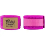 NEW Fairtex Pink 180 Boxing Elastic Hand Wraps