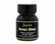 Glow In The Dark Acrylic Paint made By Angelus USA - 29.5ml AU SELLER