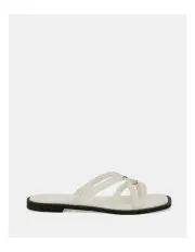 [Novo Shoes] Rorie Slides in White